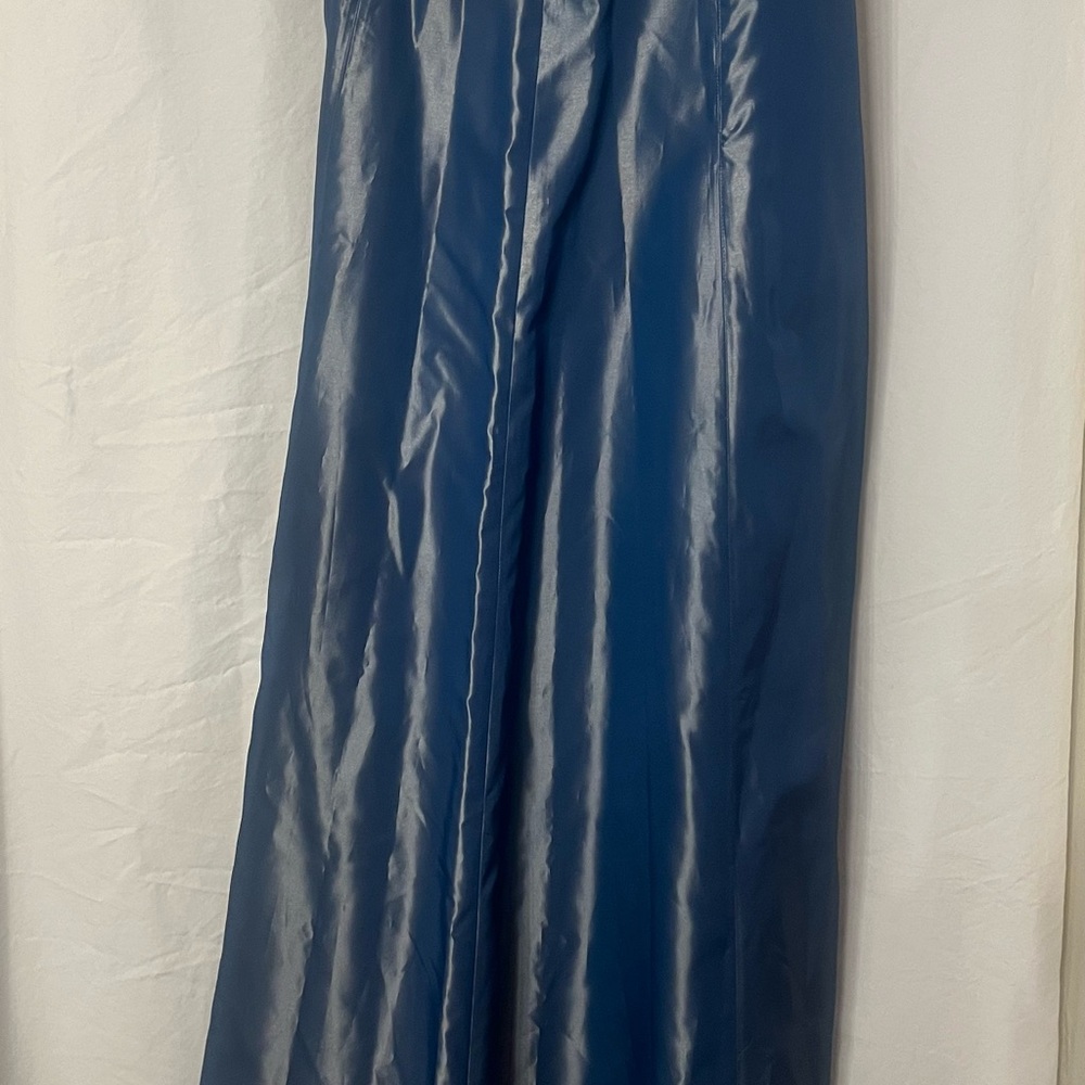 Express Shimmering Sky Blue Maxi Skirt, Size 12